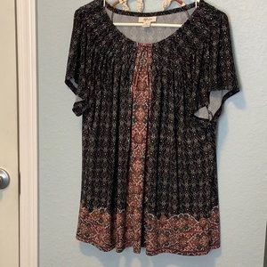 🌺Style & Co. Pleated Top🌺